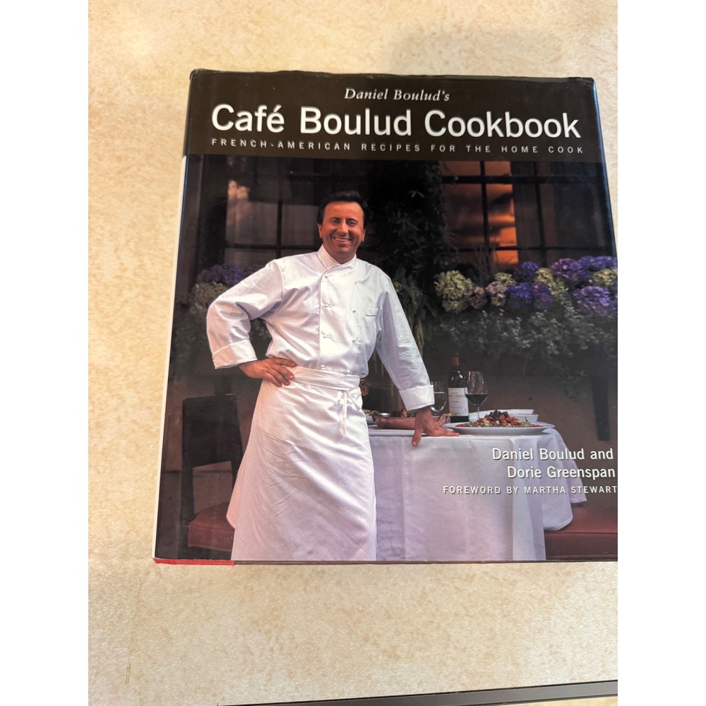 Cafe Boulud Cookbook Daniel Boulud Dorie Greenspan French American Recipes 1999